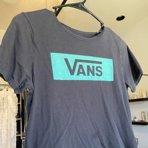 vans color block t shirt